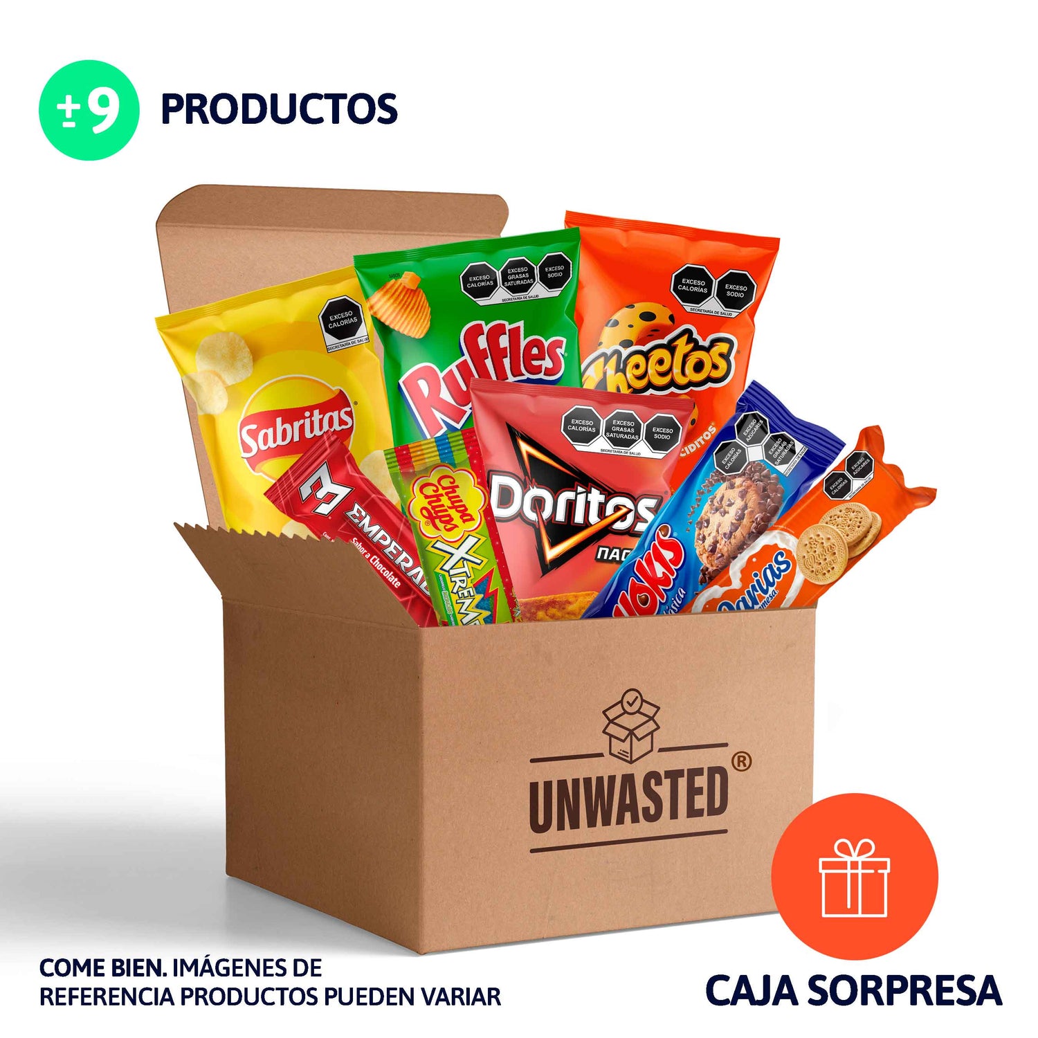 Misterybox 9 piezas