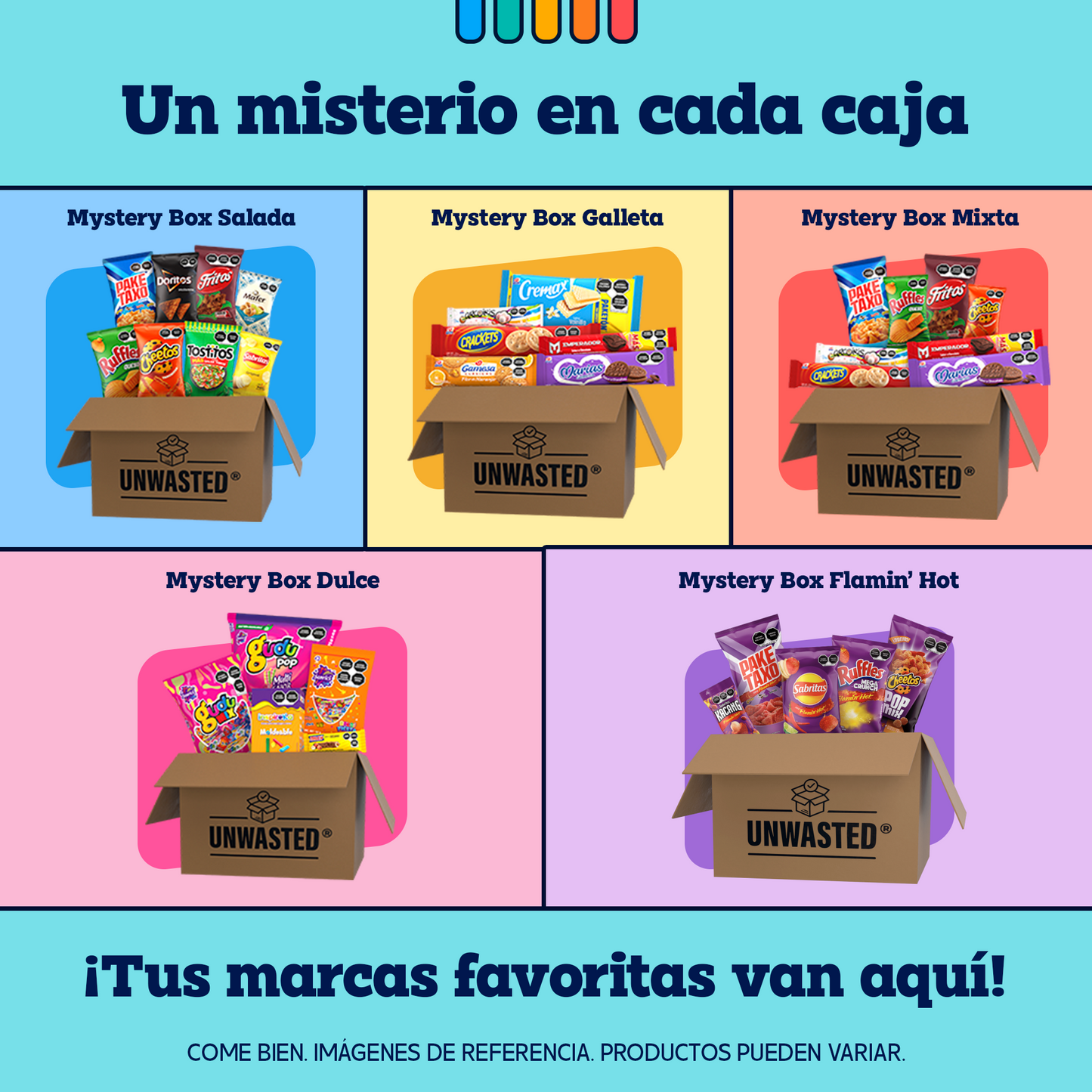 Mystery Box Mediana Flamin Hot